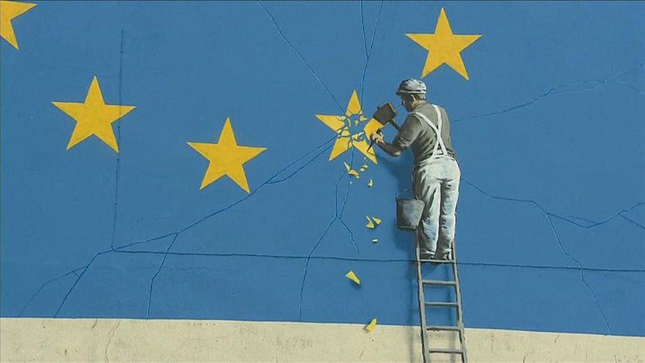 Banksy-Graffiti in Dover verschwunden