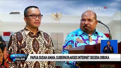Papua Sudah Aman, Gubernur: Akses Internet Segera Dibuka