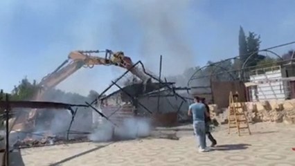 Israel derriba un restaurante y una casa en Cisjordania ocupada