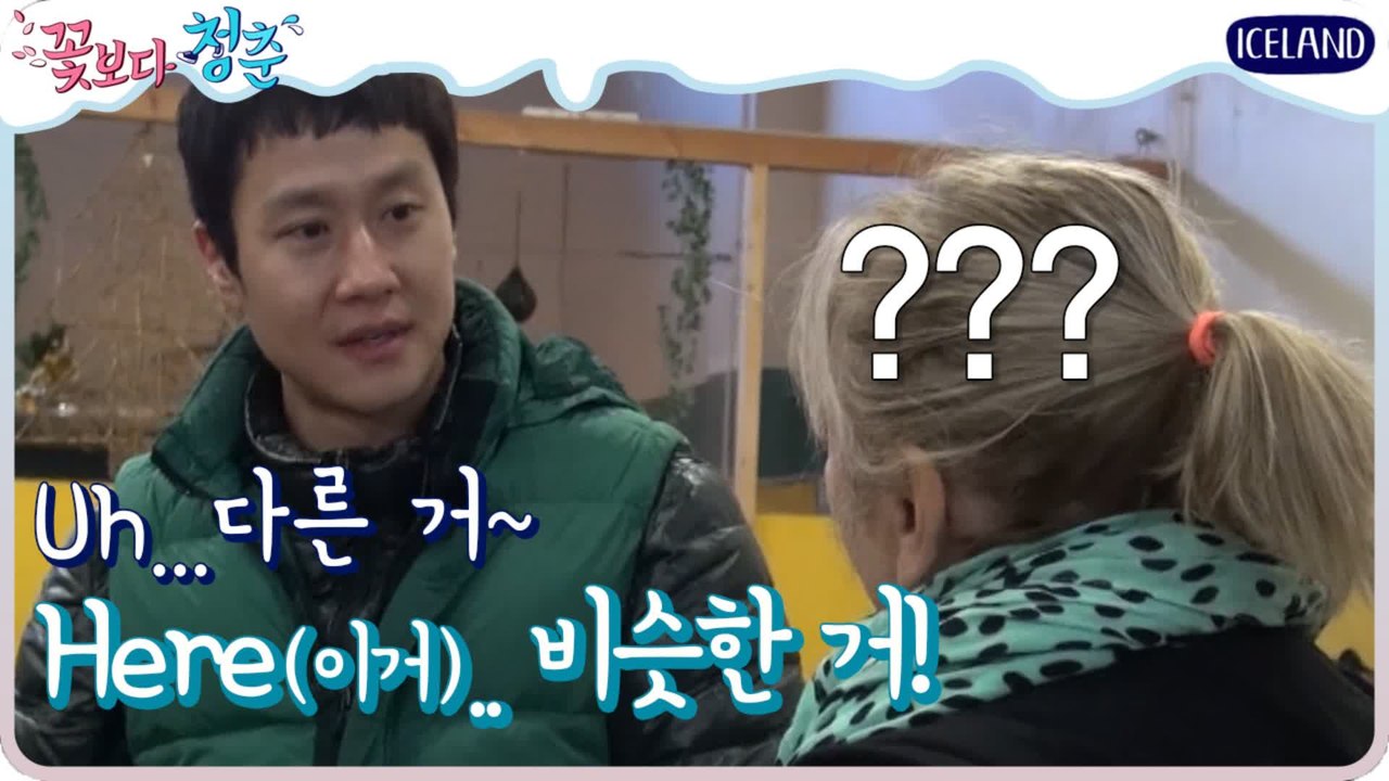 [#꽃청춘] 아이슬란드 사람들은 다 한국어 가능?? 한국어로 막힘없이 쇼핑하는 쓰레기 | #다시보는꽃보다청춘 | #Diggle