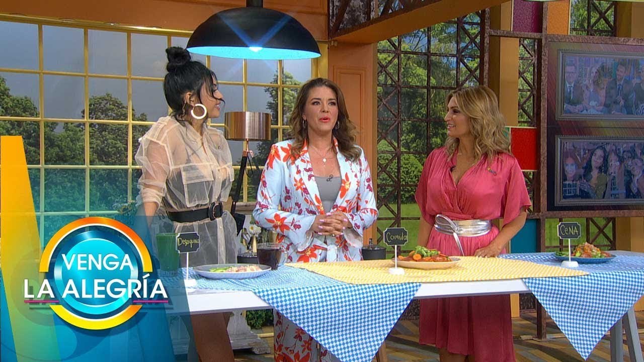 ¡Conoce la dieta de Alicia Machado y luce un cuerpazo! | Venga La Alegría