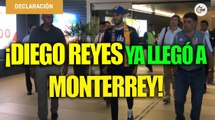 Diego Reyes llegó a Monterrey para firmar con Tigres y no quiso hablar de América