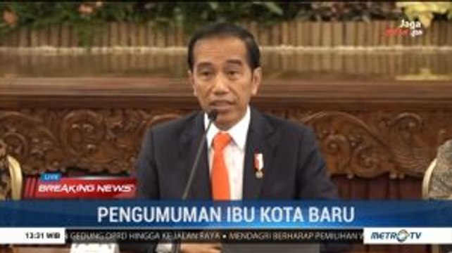 Sah! Ibu Kota RI Pindah dari Jakarta ke Kaltim