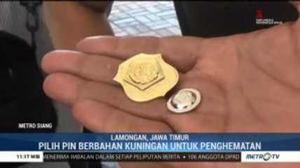 Penghematan Anggaran, Anggota DPRD Lamongan Hanya Dapat Pin Kuningan
