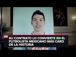 Hirving Lozano hace historia ya es jugador del Napoli