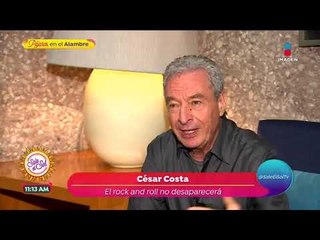 César Costa se retirará de la música a lado de &#39;Los Grandes del Rock&#39; | Sale el Sol