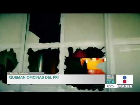 Queman oficinas del PRI en San Juan Chamula, Chiapas | Noticias con Francisco Zea