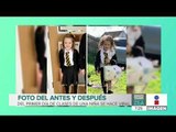 Foto de niña en su primer día de clases se vuelve viral | Noticias con Francisco Zea