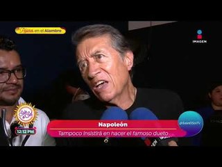 ¡Napoléon desea lanzar tema inédito que le dejó Juan Gabriel! | Sale el Sol