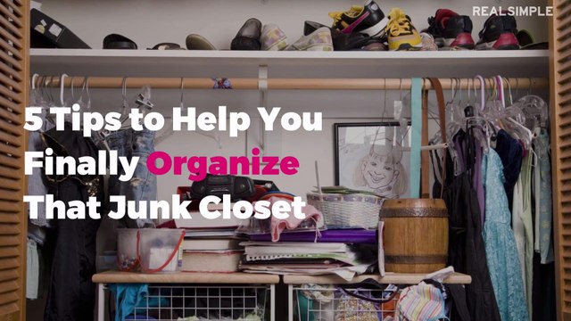 5 Tips to Help You Finally Organize That Junk Closet