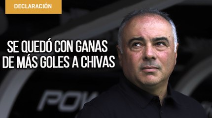 Memo Vázquez se quedó con ganas de más goles a Chivas | Conferencia