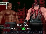 WWF No Mercy Invasion Mod Matches Booker T vs Kane