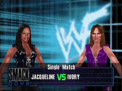 WWF No Mercy Invasion Mod Matches Jacqueline vs Ivory