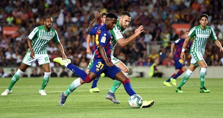 Barcelona, Real Betis'ten özür diledi!