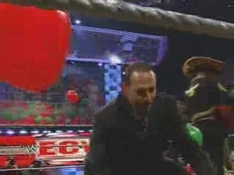 CM Punk crashes ECW Champion CM Punk's fiesta.
