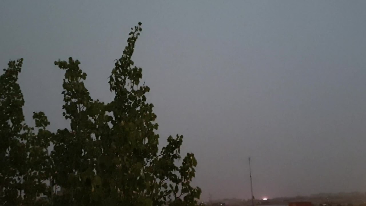 Lluvia en Madrid