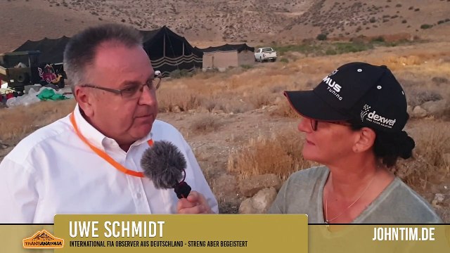 Transanatolia Rally Off Road 2019 - FIA Observer Uwe Schmidt im Interview mit Ellen Lohr
