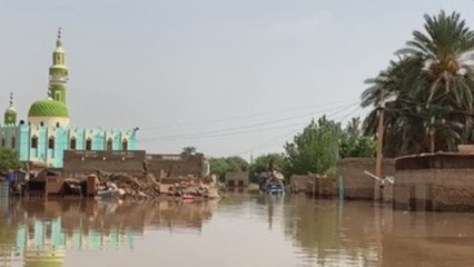 Gobierno sudanés advierte del aumento en el nivel del agua por lluvias