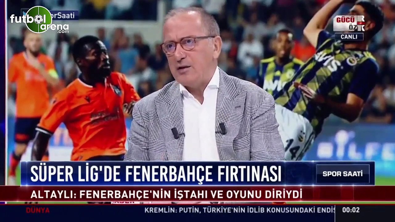 Fatih Altaylı: "Fenerbahçe'nin oyun iştahını çok beğendim"