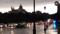 El 112 atendió más de mil incidencias sólo en las primeras cinco horas de tormenta en Madrid