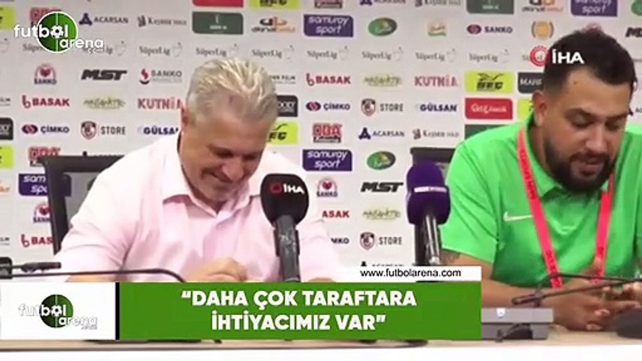 Sumudica: "Daha çok taraftara ihtiyacımız var"