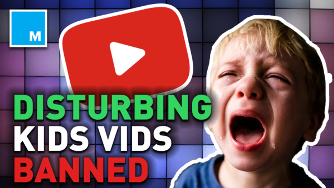 YouTube bans intentionally disturbing kids videos