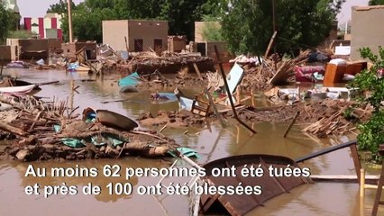Au Soudan, des villageois frappés par les inondations du Nil