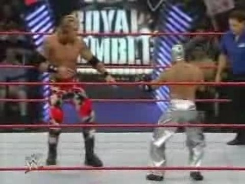 Royal Rumble 2008: Edge vs. Rey Mysterio Part 1
