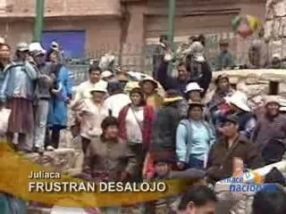 FRUSTRAN DESALOJO - JULIACA