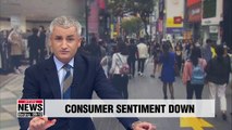 S. Korea's consumer sentiment index for August falls to lowest level since Jan. 2017