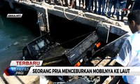 Seorang Pria Menceburkan Mobilnya ke Laut di Sikka, NTT