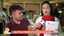 ON THE SPOT: Pag-aaral sa pagrerebisa ng pamantayan para sa GCTA ng isang nahatulang indibidwal