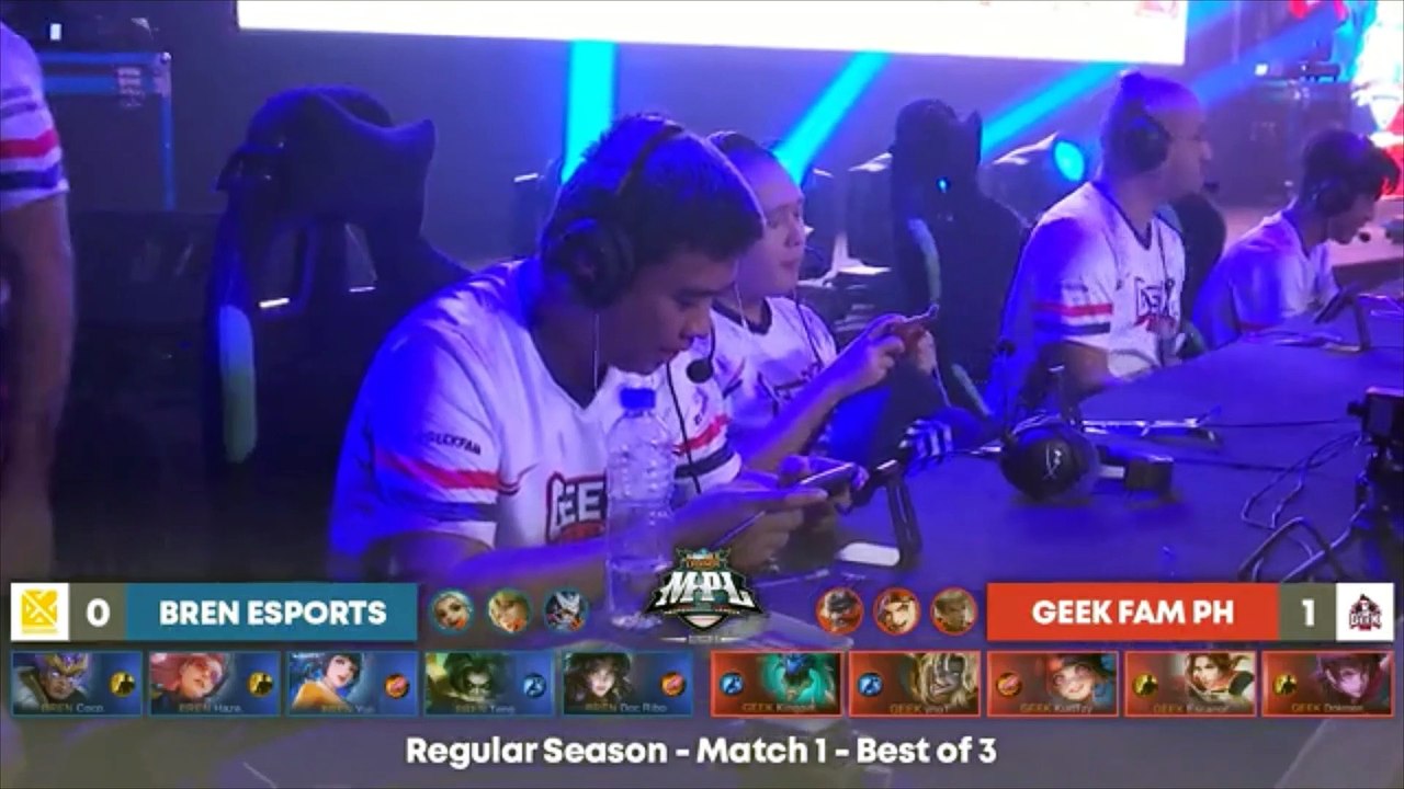 GAME 2 - GEEK FAM PH VS BREN ESPORTS | MPL PH SEASON 4, REGULAR SEASON - MOBILE LEGENDS GAMES