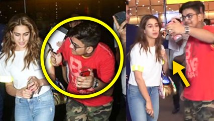 Sara Ali Khan's SELFIE With FAN HELPS Indian Family Find Their SON | Watch How!