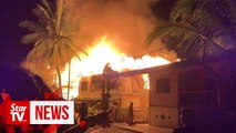 Fire razes at least 60 houses in Tawau