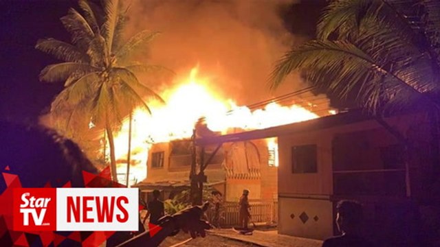 Fire razes at least 60 houses in Tawau