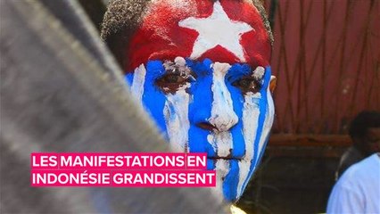 Les manifestations violentes se multiplient en papouasie