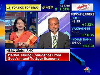 Market taking confidence from government's intent to spur economy, says HSBC Global AMC