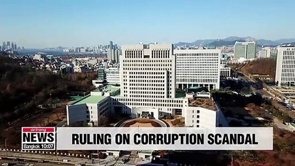 Supreme Court to rule on corruption scandal involving ex-President Park and Lee Jae-yong