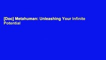 [Doc] Metahuman: Unleashing Your Infinite Potential