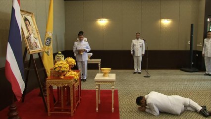 นายกฯ นำครม. เข้ารับพระราชดำรัสพร้อมลายพระราชหัตถ์ พระบาทสมเด็จพระเจ้าอยู่หัว - เที่ยงทันข่าว