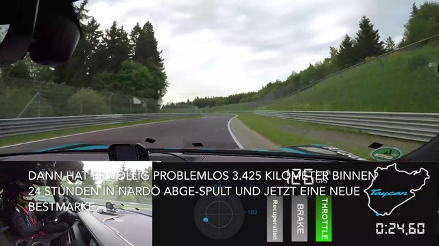 Neuer Porsche Taycan holt Rekord auf der Nürburgring-Nordschleife