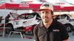Fernando Alonso prueba el Toyota Hilux del Dakar
