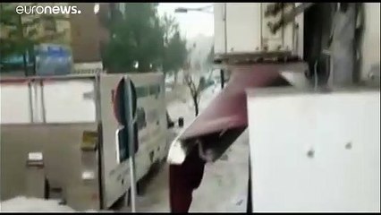 Потоп на улицах Мадрида