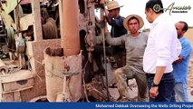 Mohamed Dekkak overseeing the Water Wells Drilling Projects to provide the Water facilities to the people of Faska El Haouz Marrakech