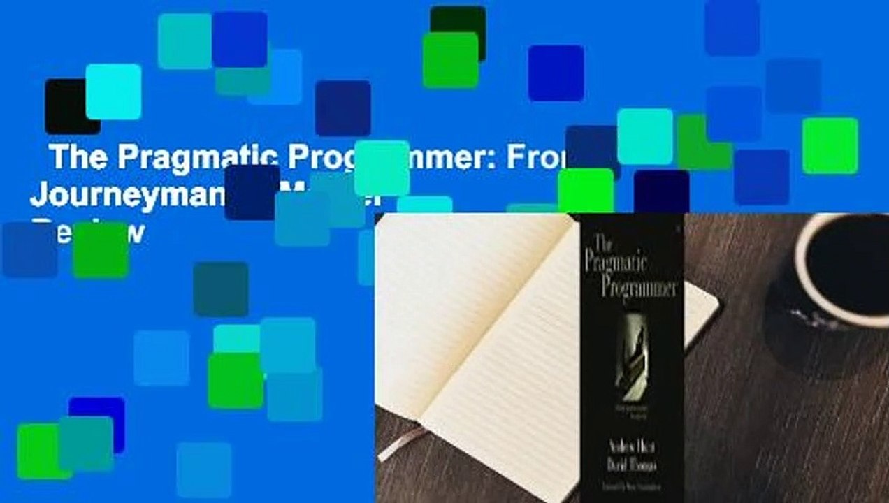 The Pragmatic Programmer: From Journeyman to Master  Review