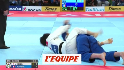 Receveaux éliminée et blessée - Judo - Mondiaux (F)