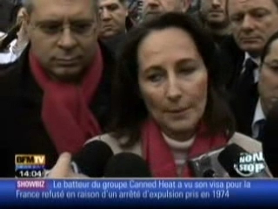 Ségolène Royal à Argenteuil : 30 Janvier 2008