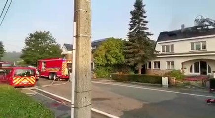 Un des locataires n'a pas pu s'échapper