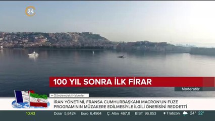 100 yıl sonra ilk firar